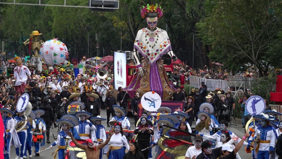 Desfile de Día de Muertos 2025 en la CDMX.