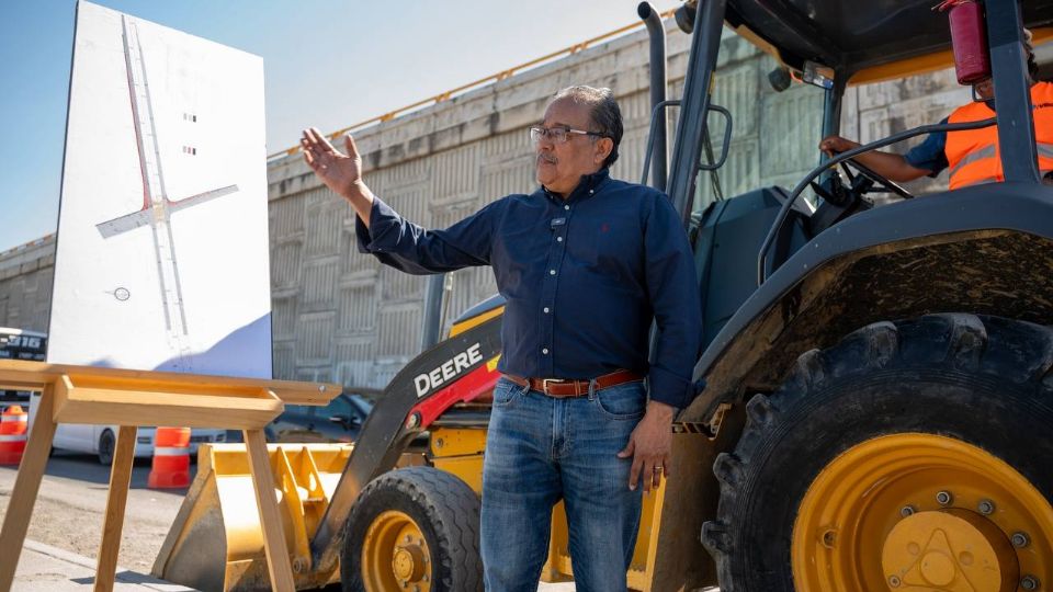 El alcalde Andrés Mijes dio el banderazo de inicio a la ampliación del Libramiento Noreste y Camino a Las Pedreras, obra que mejorará la movilidad en Escobedo y beneficiará a más de 100 mil habitantes.