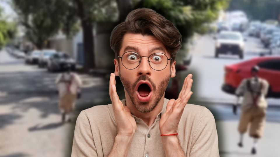 El video muestra al autómata desplazándose con naturalidad mientras un ingeniero intenta seguirle el paso.