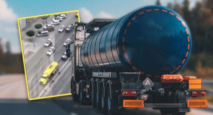 VIDEO | Hombre roba pipa de gasolina vacía en Sonora y desata persecución de la policía