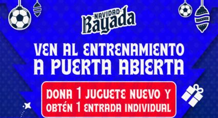 Rayados abre sus puertas: habrá entrenamiento gratis a cambio de un juguete nuevo