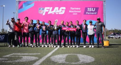Quintana Roo, campeón nacional femenil de NFL Flag Tochito en Chihuahua