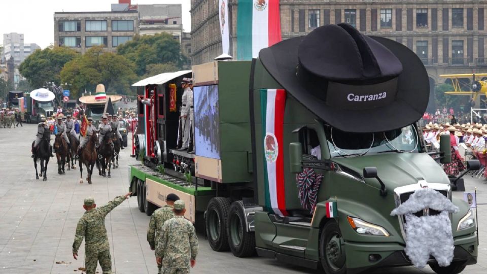 Este jueves se lleva a cabo el desfile Cívico-Militar por la Revolución Mexicana.
