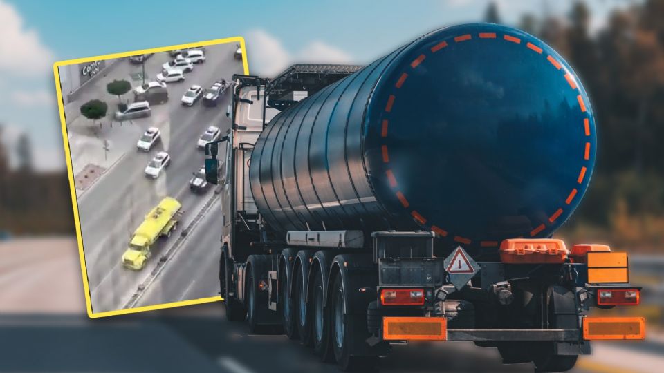 El hecho sorprendió a quienes circulaban la tarde del martes, pues la unidad avanzaba de forma peligrosa.