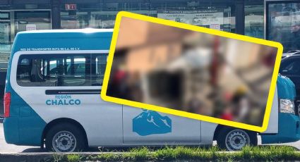 VIDEO | Choque de combi deja dos muertos y ocho heridos en Los Reyes, Edomex