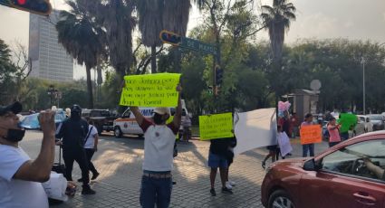 Familiares protestan en Monterrey por el asesinato de niños en San Nicolás y Guadalupe