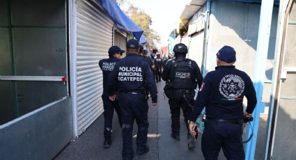 Inicia operativo Tianguis Navideño en Ecatepec con mil elementos de seguridad
