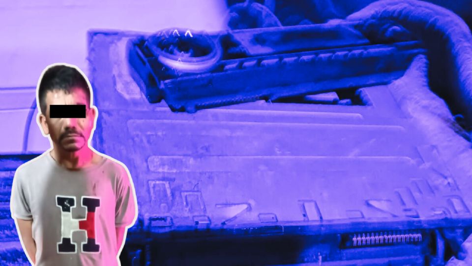 Autoridades de Monterrey detuvieron al presunto ladrón tras ser captado por cámaras del C4 mientras robaba un autoestéreo en el Centro.