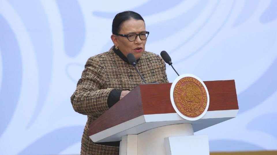 Rosa Icela Rodríguez, secretaria de Gobernación.
