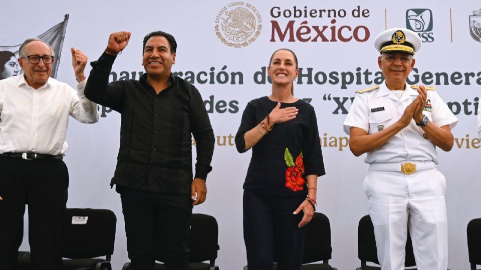 La mandataria destacó que en Chiapas inició el proceso de licitación de dos Polos de Desarrollo 
Económico para el Bienestar.