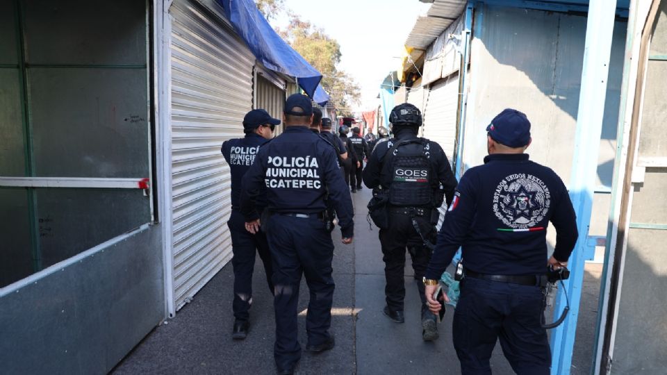 Patrullajes especiales se despliegan en los 75 puntos de venta durante la temporada decembrina.