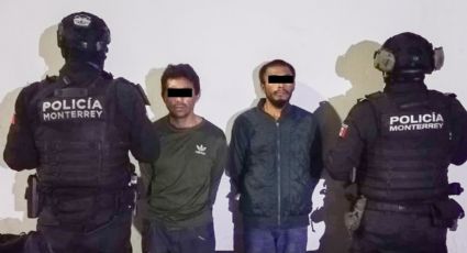 Detienen a dos con más de 53 dosis de droga en el Centro de Monterrey