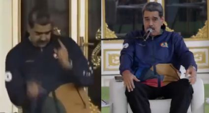 VIDEO | Nicolás Maduro minimiza la presión de Trump bailando en TV