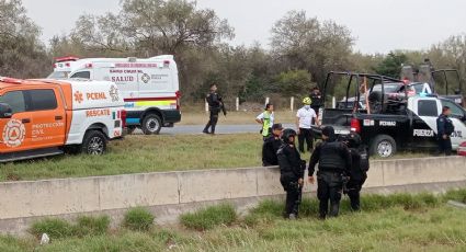 Patrulla de Fuerza Civil se vuelca en Escobedo: Hay 7 heridos