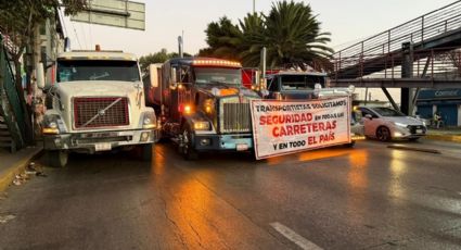 Activan bloqueos carreteros parciales en el Valle de México