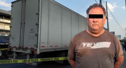 VIDEO | Detienen en Monterrey a trailero con caja robada detectada por cámaras del C4