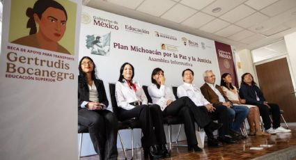 Mario Delgado anuncia Beca “Gertrudis Bocanegra” para 98 mil universitarios en Morelia