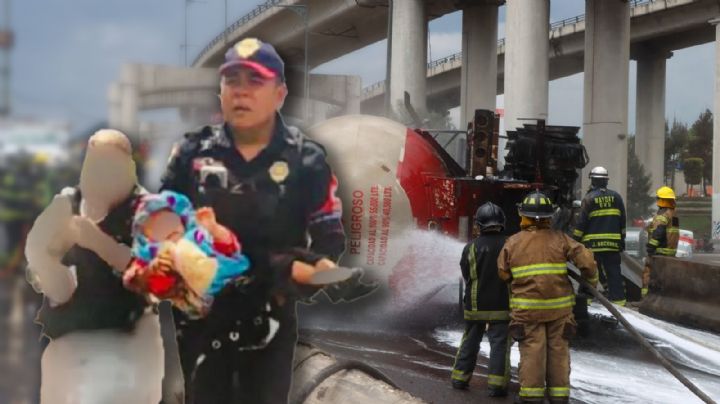 Bebé rescatada tras explosión en Iztapalapa regresa a CDMX tras dos meses de tratamiento en Texas