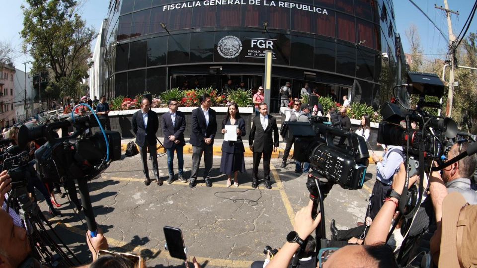 El PAN interpuso una denuncia de hechos ante la FGR tras la “represión” contra los manifestantes del llamado 15N.