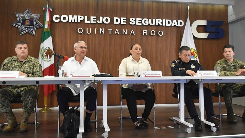 Fiscalía de Quintana Roo presenta avances en combate a la delincuencia.