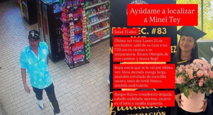 VIDEO | Menor desaparecida en Guadalupe habría escapado con un hombre de 50 años