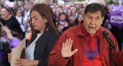 Noroña desata indignación al calificar de 'fascista y ambiciosa' a alcaldesa de Uruapan en pleno 25N