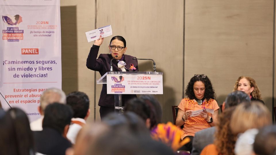 Rosa Icela Rodríguez, secretaria de Gobernación.