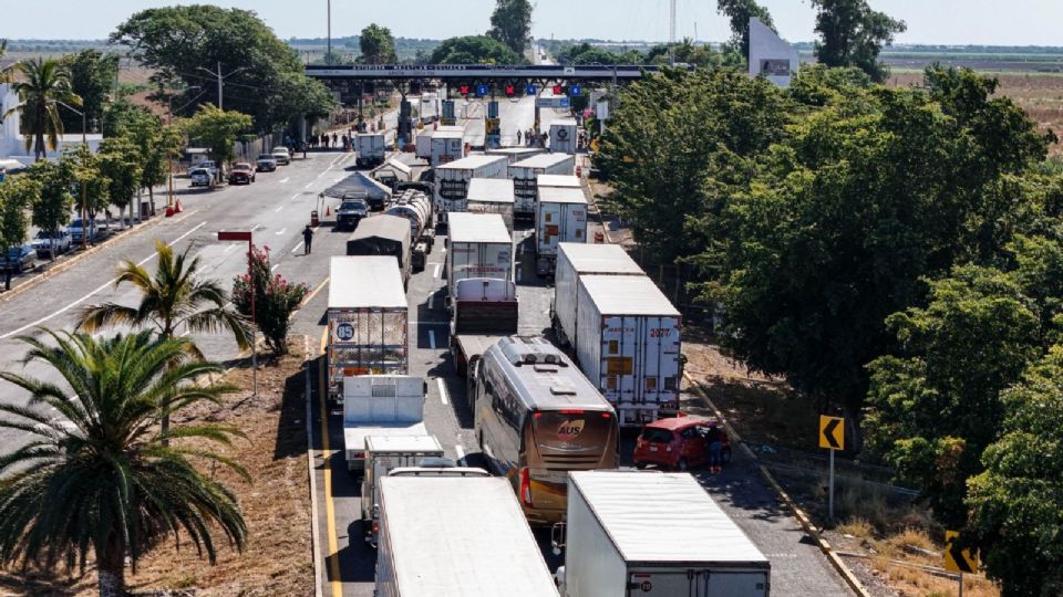 Bloqueo de transportistas.