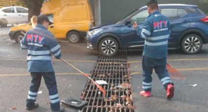 Retiran casi 20 toneladas de basura de pluviales en Monterrey
