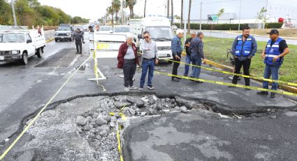 Escobedo realiza reparación en Barragán luego de daño generado por lluvias