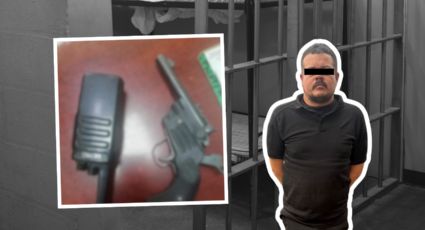 Detienen a hombre por amenazar a vecino con arma de fuego en Monterrey