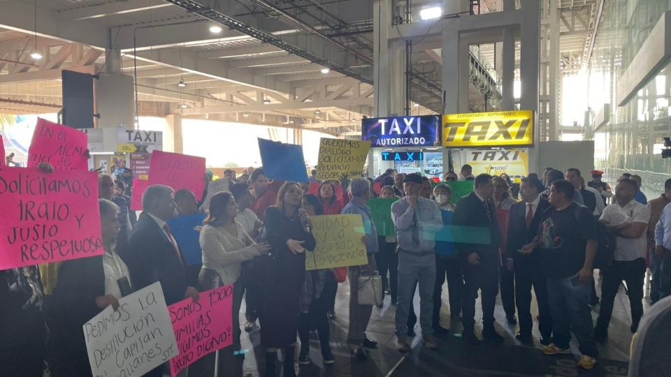 Homero Pantoja Rivas, representante de la empresa ProTaxi explicó que la distribución de los puntos de cobro se hizo con ánimo discriminatorio.