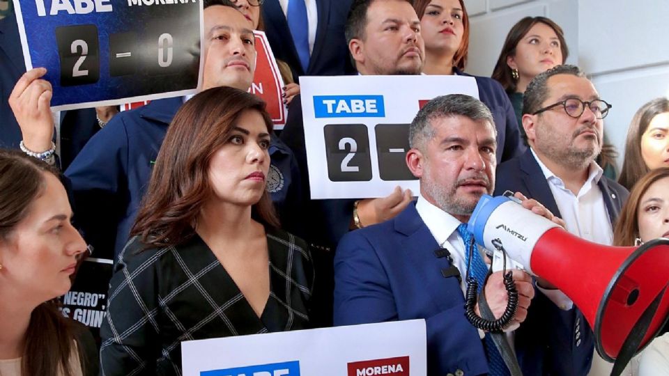 Mauricio Tabe, alcalde de Miguel Hidalgo, en el Congreso de la CDMX.