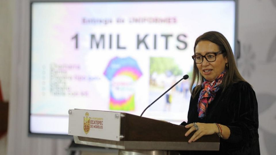 Azucena Cisneros Coss, alcaldesa de Ecatepec.