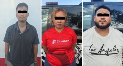 Detienen a tres presuntos narcomenudistas en Monterrey con 15 bolsas de cristal y cocaína