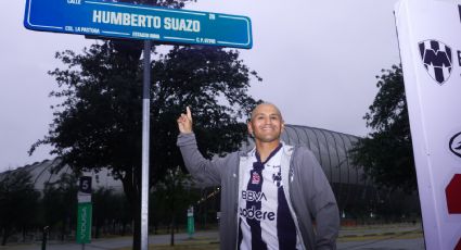 Rayados inmortaliza a Humberto 'Chupete' Suazo con una calle al interior del estadio BBVA