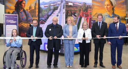Maru Campos inaugura el Centro de Convenciones Centenario Tres Culturas en Cuauhtémoc