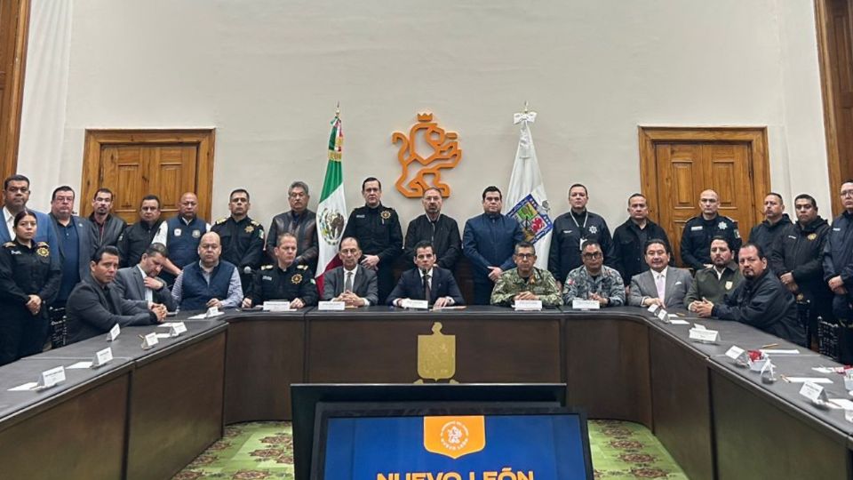 El Nuevo León Informa fue encabezado por el titular de Fuerza Civil Gerardo Escamilla.