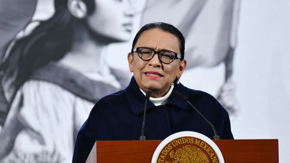 Rosa Icela Rodríguez, secretaria de Gobernación,