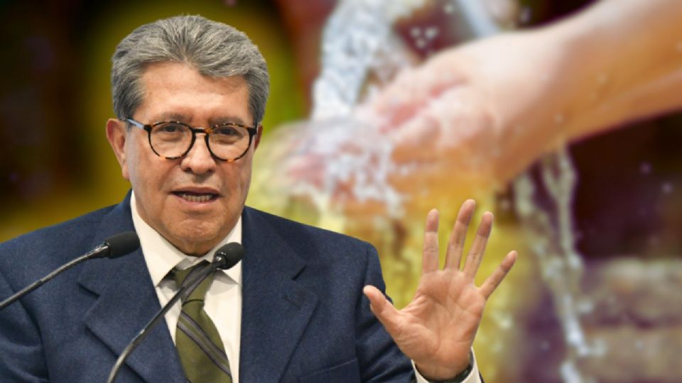 Ricardo Monreal destacó que en la discusión a la reforma de aguas no será posible lograr el 100 por ciento de las peticiones.