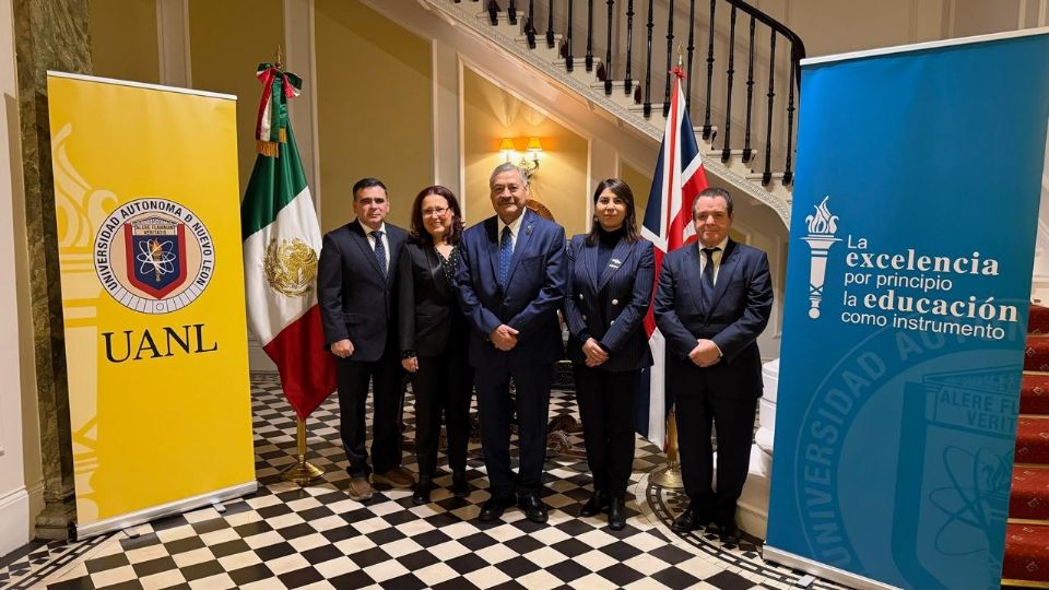 El rector de la UANL encabezó los encuentros con egresados en Madrid y Londres durante su gira por Europa.