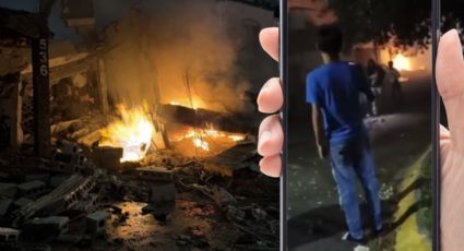 “Mi mamá está toda sangrada”: el desgarrador ruego de un niño tras la explosión en Pesquería | VIDEO