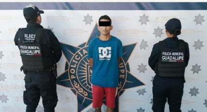 Detienen en Guadalupe a “El Orejón”, presunto narcomenudista ligado a 35 robos con violencia