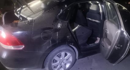 Tras persecución aseguran auto con dos cajas fuertes durante en Apodaca