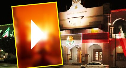 Prenden fuego a ayuntamiento de Apatzingán por asesinatos de Bernardo Bravo y Carlos Manzo | VIDEO