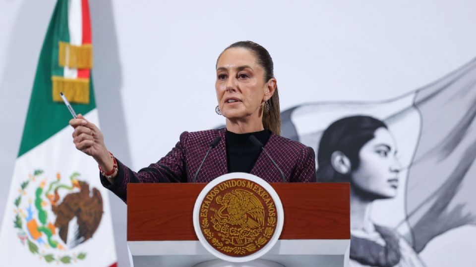 Claudia Sheinbaum, presidenta de México.