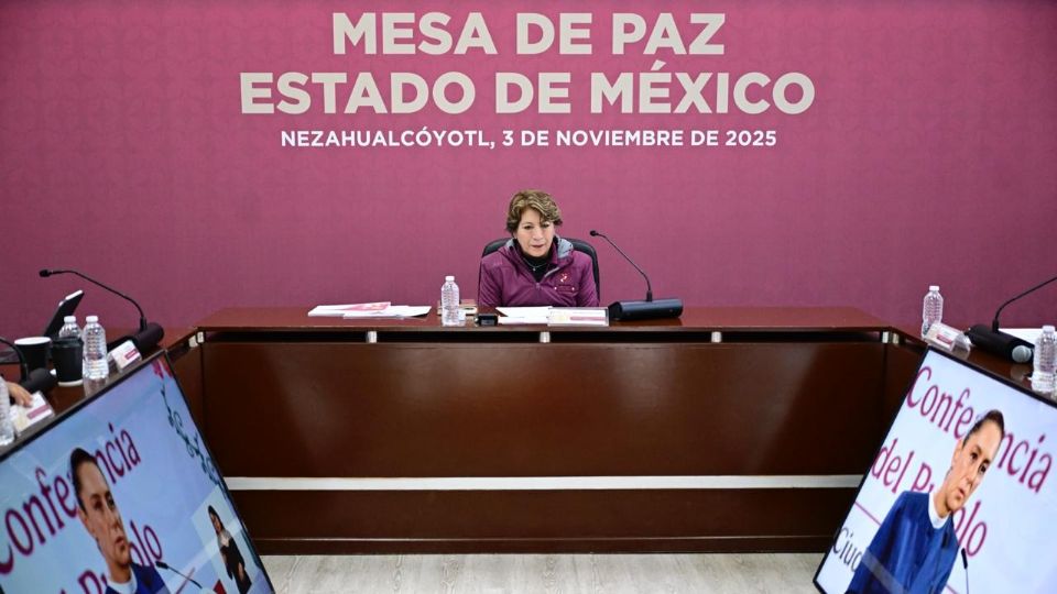 Delfina Gómez, gobernadora del Edomex.