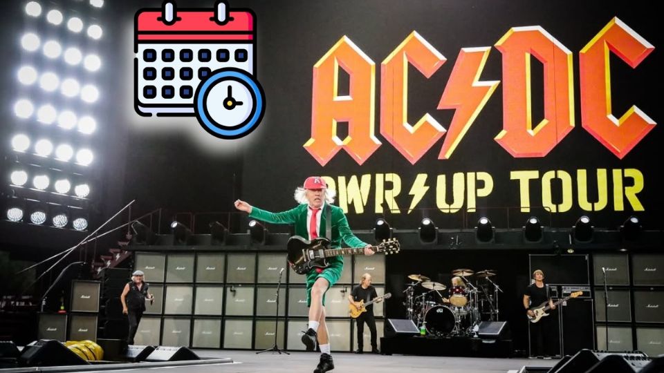 Tras más de 15 años de ausencia, AC/DC finalmente volverá a México al Estadio GNP. Checa todo lo que debes de saber.