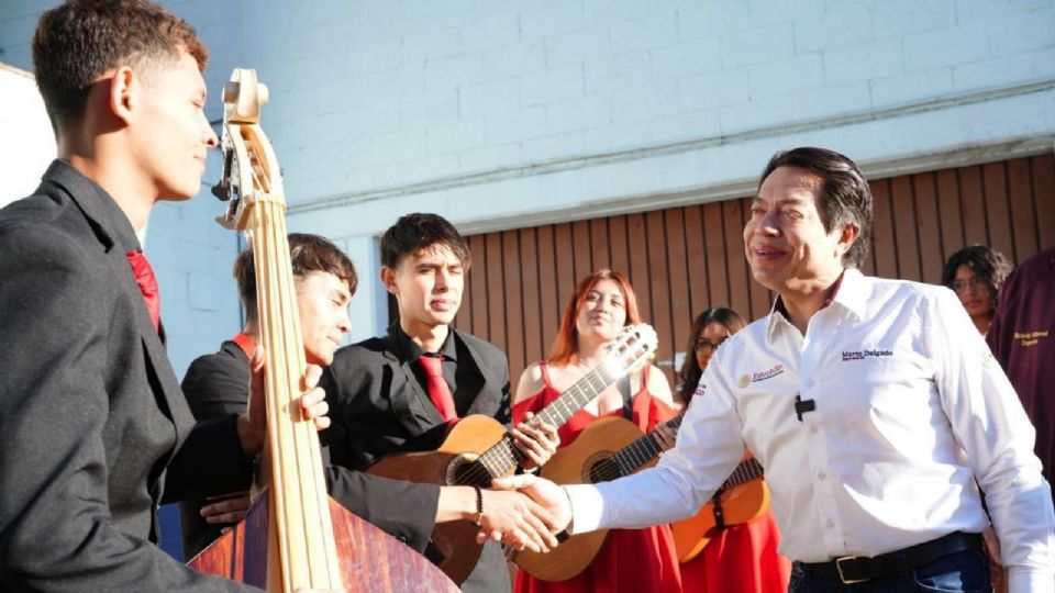 Mario Delgado, titular de la SEP.