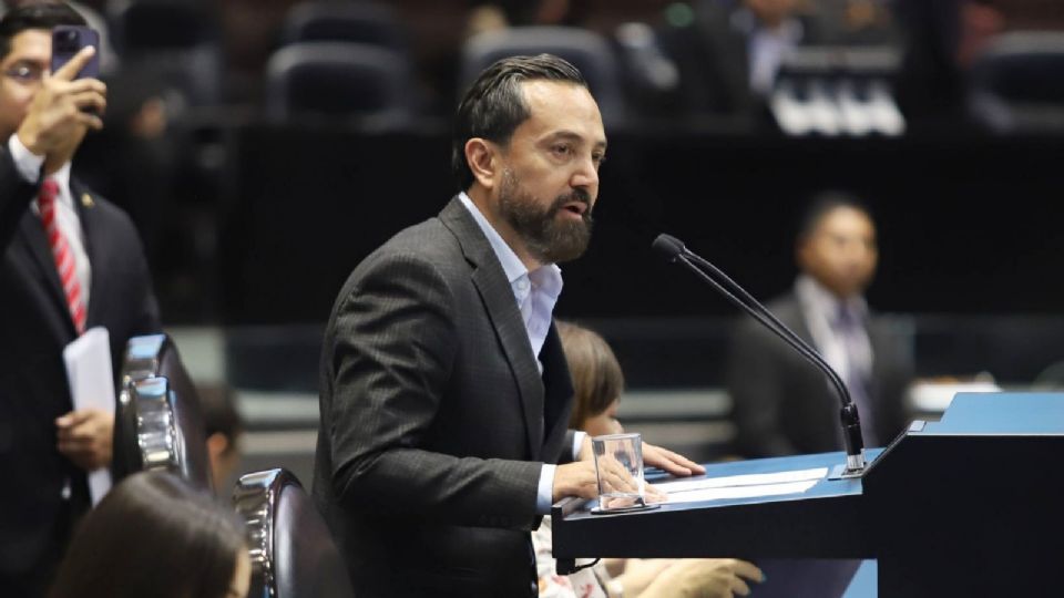 Arturo Ávila, vocero de los diputados de Morena.